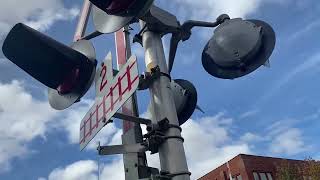 Mill Street Railway Crossing Tour Brampton Ontario [upl. by Hylan]