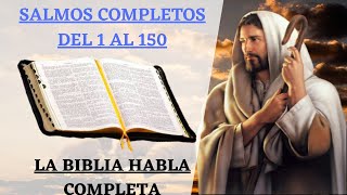 SALMOS 1 al 150  LA BIBLIA HABLADA EN ESPAÑOL COMPLETA [upl. by Sainana]