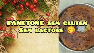 🟢PANETONE SAUDÁVEL SEM GLÚTEN E SEM LACTOSEpanetones [upl. by Cormier646]