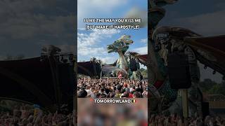 I like the way you kiss me but make it HARDSTYLE 💋🔥 shorts tomorrowland hardstyle vlog [upl. by Bahe]