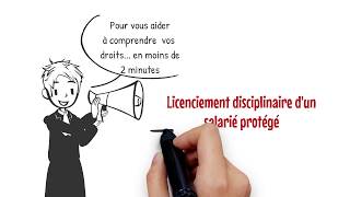 Procédure de licenciement disciplinaire salarié protégé [upl. by Terzas810]