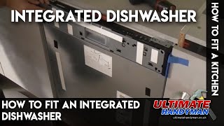 How to fit an integrated dishwasher [upl. by Charlena]