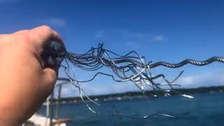 Repairing Our Broken Forestay Part 1 of 2 Ep55 [upl. by Hodgkinson539]