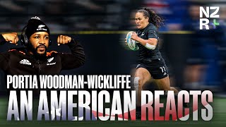 An American Reacts Powerful Portia WoodmanWickliffe 💪 [upl. by Lowson]