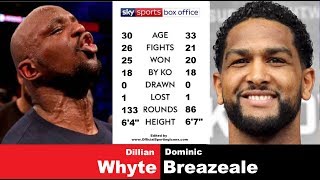 BREAKING NEWS DILLIAN WHYTE vs DOMINIC BREAZEALE ORDERED BY THE WBC YEEEEEAH [upl. by Eiclud]