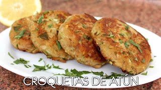 ¿Tienes atún en lata ¡Haz estas deliciosas CROQUETAS DE ATÚN en pocos minutos  Come como príncipe [upl. by Bland]