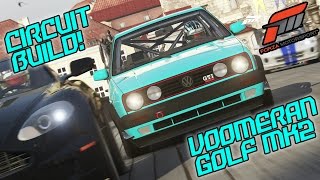 VOOMERAN Golf Mk2 Berg Cup Build  Forza Motorsport 6 [upl. by Bachman]