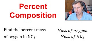 How to find Percent Composition Chemistry [upl. by Philana]