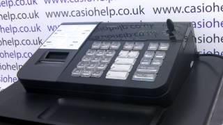 Casio SES10  PCRT280 Cash Register Tutorial How To Use The PD Button [upl. by Rimahs657]