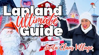 🎅NEW LAPLAND VLOG 2024  The ULTIMATE Guide  Santa Claus Village day of FUN 🌟Rovaniemi Finland 🇫🇮 [upl. by Okun371]