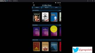 Super App para leer muy buenos libros y audiolibros gratis sin registro EL LIBRO TOTAL Android 13 [upl. by Esinev]