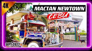 🔥4K CEBU 🇵🇭 ▶︎ THE MACTAN NEWTOWN LAPU LAPU CITY  Walking Tour  Philippines [upl. by Oswell579]