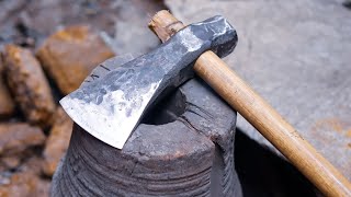 Forging an 25 KG Huge Indian Axe  Handmade [upl. by Onailimixam]