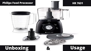 Philips Food Processor Unboxing amp Usage   Philips Food Processor Working [upl. by Ursulette]