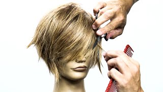 Shag Pixie Haircut Tutorial  Step by Step [upl. by Aruabea]