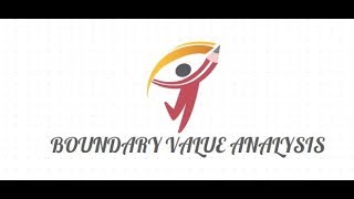 BOUNDARY VALUE ANALYSIS  BTECH  SOFTWARE ENGINEERING 5TH SEM LECT21 [upl. by Edwine698]