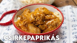 Csirkepaprikás 🍗🌶️  Mindmegettehu [upl. by Wiles]