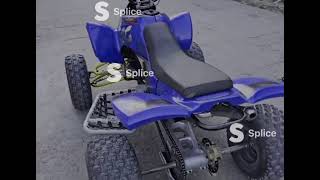 Gas Gas Wild HP 300 TwoStroke ATV [upl. by Akinehc]