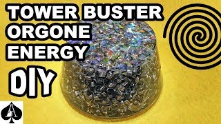 Making an Orgonite Tower Buster with Polyester Resin [upl. by Artied606]