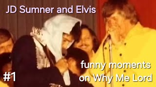 JD Sumner and Elvis hilarious moments on the song quotWhy Me Lordquot compilation part 1 [upl. by Netnerb]