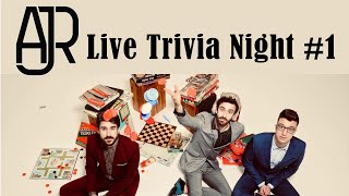 AJR Live Trivia Night 1 Hosted in 2018 [upl. by Daniella702]