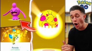 NEW SHINY BABY POKÉMON HATCHES  DOING THE IMPOSSIBLE IN POKÉMON GO [upl. by Ahsimrac]