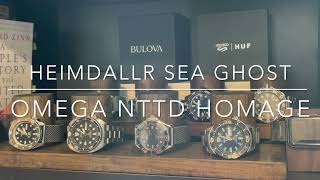 Is the Heimdallr Sea Ghost Omega Sea Master No Time To Die homage any good watchreview 007 [upl. by Longwood]