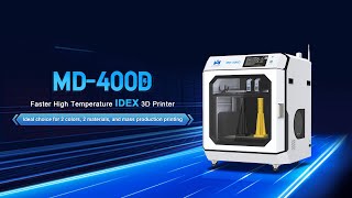 Unveil New IDEX MD400D Hyper Speed with up to 350° by 400400400 mm [upl. by Aivax]