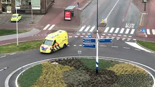 Ambulance Kennemerland met Spoed naar De Olmen  15042022 [upl. by Joo567]