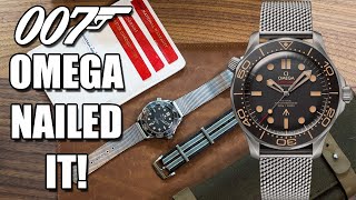 The BEST Omega Seamaster EVER James Bond 007 No Time To Die Edition Omega Seamaster 300M  Review [upl. by Nwavahs]