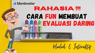 Cara Fun Membuat Quiz Online menggunakan Mentimeter  Anti Bosan Pokok nya [upl. by Outlaw663]