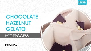 Hot Process Chocolate Hazelnut Gelato [upl. by Ahso646]