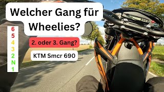 Kurzes Wheelie Update mit der 690 🏍️🔥 [upl. by Jt991]