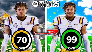 The Fastest Ways to Upgrade Your Player in College Football 25 Dynasty Mode [upl. by Spencer327]