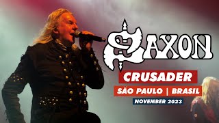 SAXON  Crusader  Live In Brasil 2023  4K Vídeo saxon heavymetal [upl. by Benco]