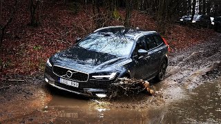 Volvo V90 Cross Country offroad Volvo in mud Volvo AWD test DDrive [upl. by Kho]