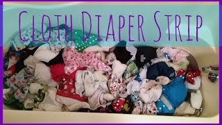 How to strip amp sanitize cloth diapers [upl. by Ellekim510]