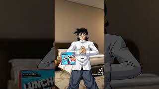 Yamcha Tries Lunchly shorts memes lunchly dragonballz goku yamcha [upl. by Forrer]