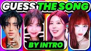 Guess the KPOP SONG by INTRO 🎧 Guess the song in 3 seconds  KPOP QUIZ 2024 [upl. by Latsyrc]