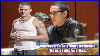 ENTREVISTA INÉDITA EN RADIO A CANSERBERO HABLA DE RESIDENTE Y DISCO NUEVO [upl. by Aihsenad]