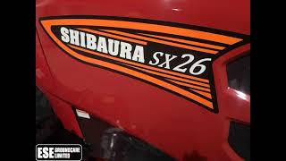 SHIBAURA SX26 TRACTOR [upl. by Cassil]