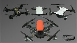 Half Chrome Battle of the Clones DJI Spark vs YH19 vs DM107S vs Attop XT1 [upl. by Aitra774]