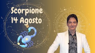 Scorpione ♏️ Loroscopo di Paolo Fox  14 Agosto 2024  Coccolati dalla Luna ma che fatica [upl. by Adlev]