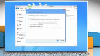 How to Encrypt DrivePartition using BitLocker in Windows® 8 [upl. by Japha712]