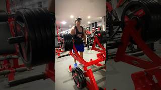 trapezius muscle workout 🏋️‍♀️💪💪💪 shortvideo motivation gym lifestyle gymlover [upl. by Airdnaxela]