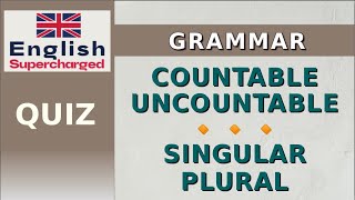 Countable amp Uncountable Nouns Quiz [upl. by Ahsenauq]