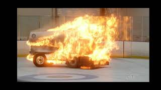 Station 19  Fire on an ice rink Zamboni on fire  Season 4 Episode 11 [upl. by Necyla]