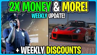 GTA Online WEEKLY UPDATE 2X Money amp More [upl. by Ashli428]