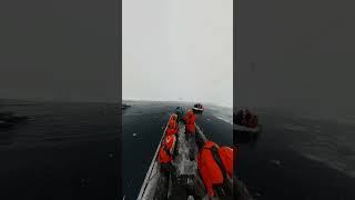 4K Tour Snow fight in the Antarctic ocean 🥶⛄ With captions [upl. by Atinauj]