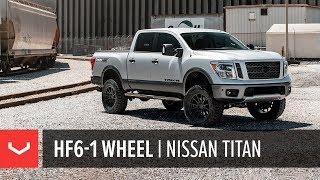 Vossen Hybrid Forged HF61 Wheel  Nissan Titan Pro4X [upl. by Ym]